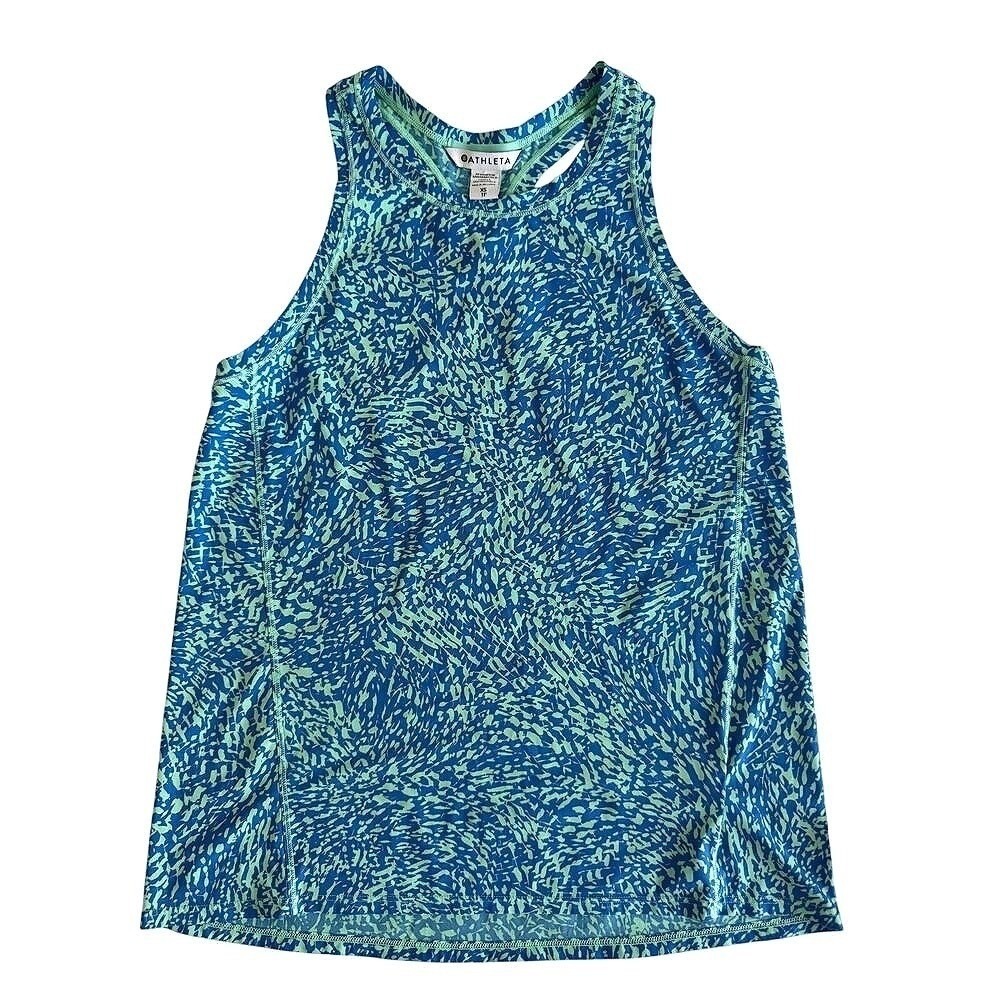 Athleta Ultimate Training Printed Tank Size XS Run Club
